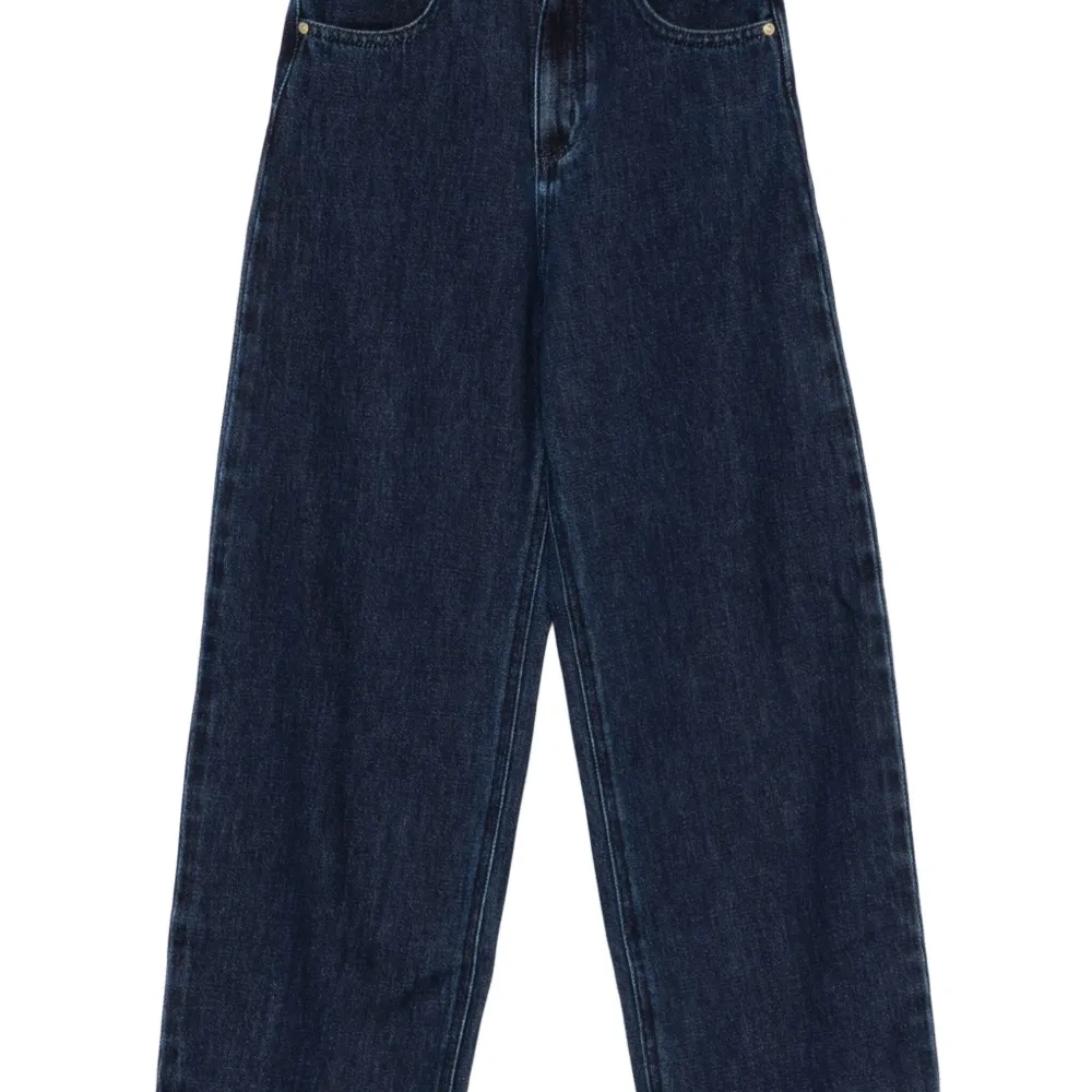 Джинсы с нашивкой-логотипом