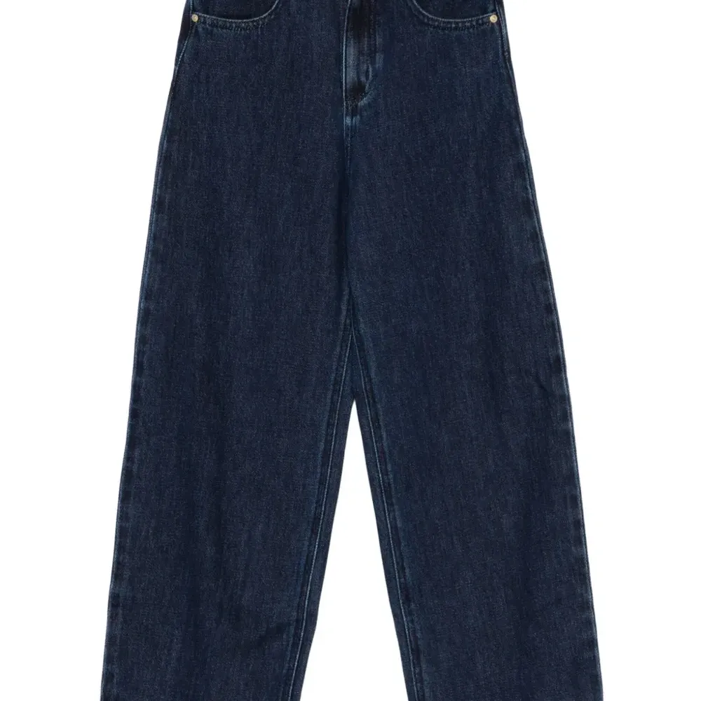 Джинсы с нашивкой-логотипом