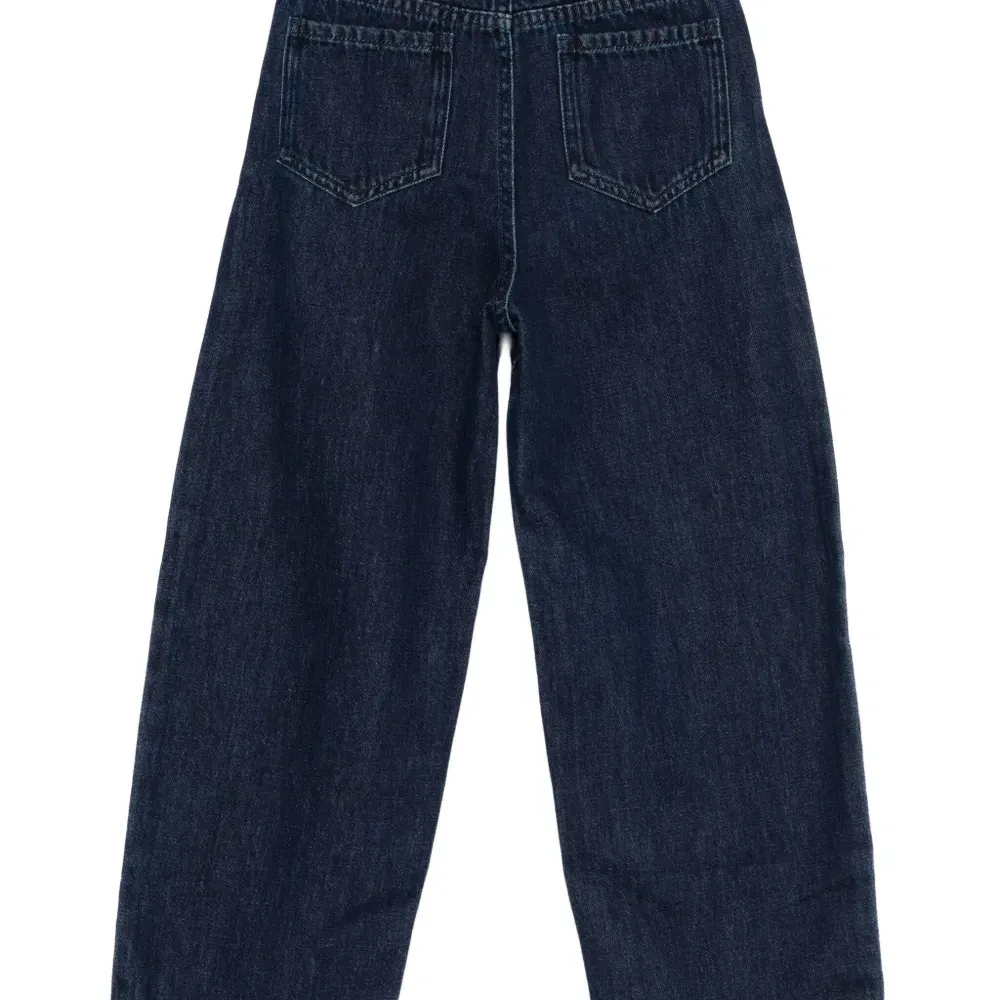 Джинсы с нашивкой-логотипом