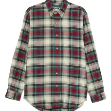 Хлопковая рубашка в клетку