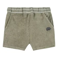 Шорты с отделкой в полоску