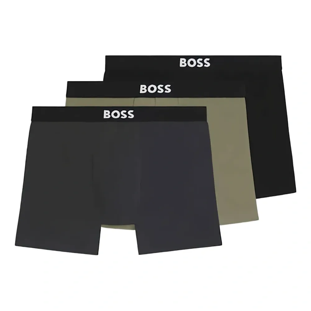 Комплект из трех боксеров с логотипом