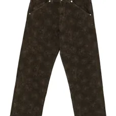 Брюки с цветочным узором