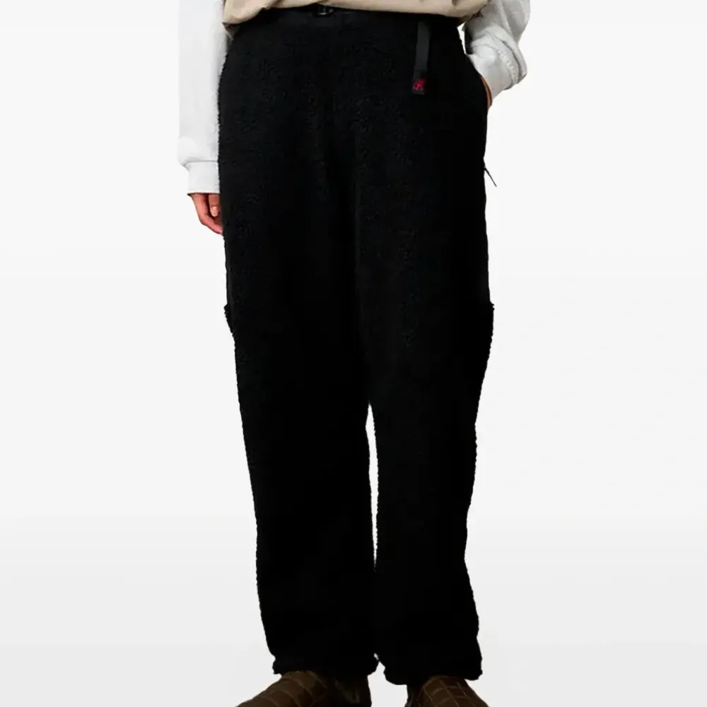 Брюки из шерпы с поясом