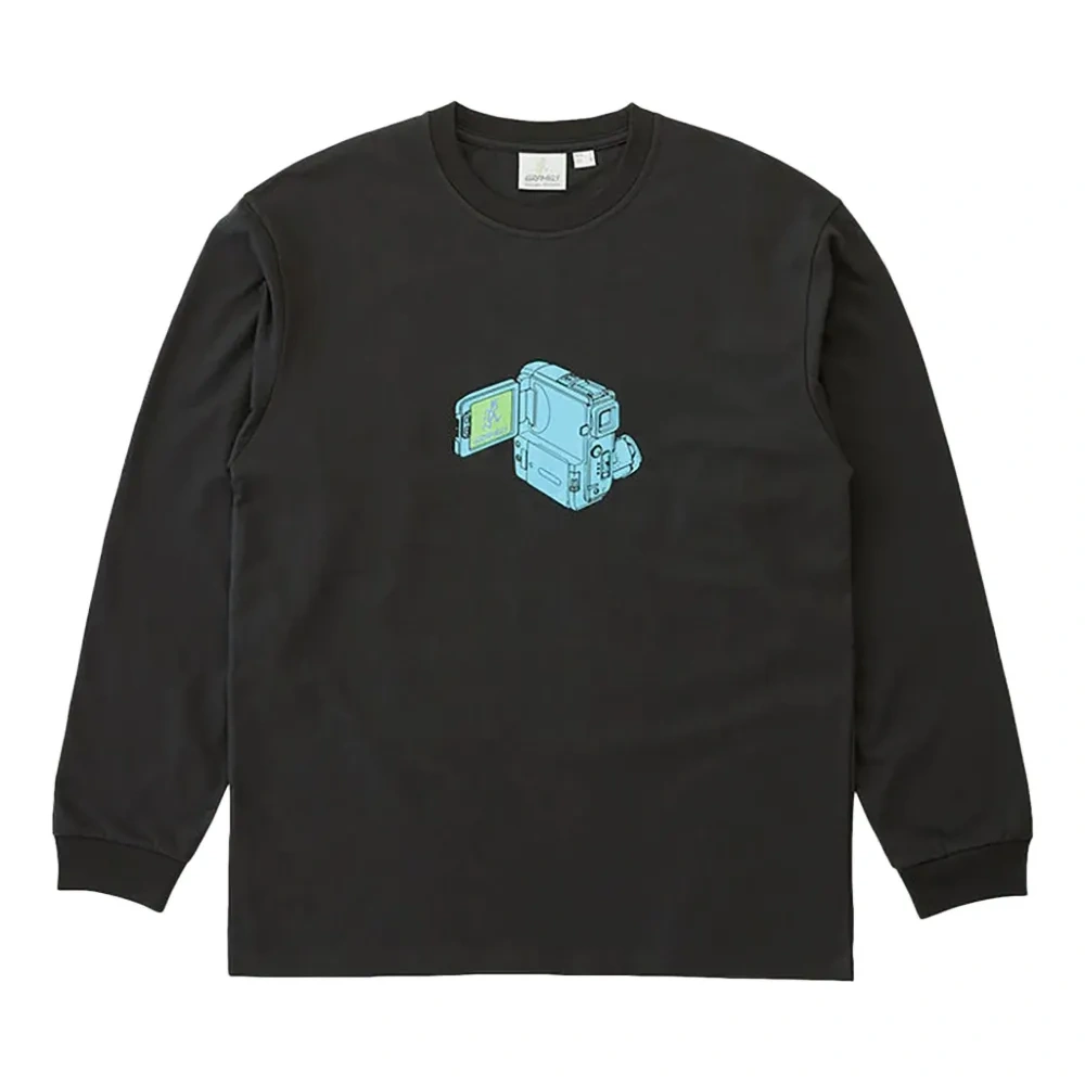 Футболка с длинными рукавами и графичным принтом