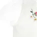 Футболка с цветочной вышивкой Футболка с цветочной вышивкой