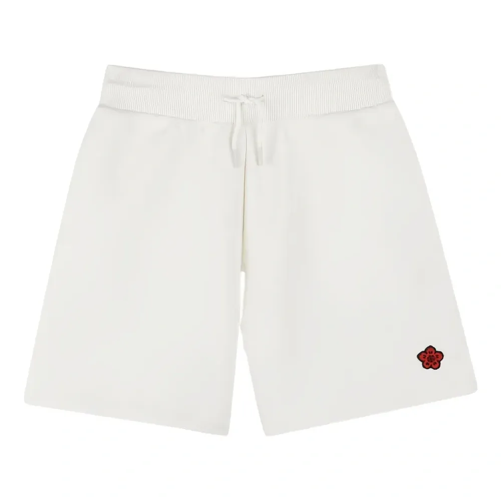 Шорты с кулиской и цветочным принтом