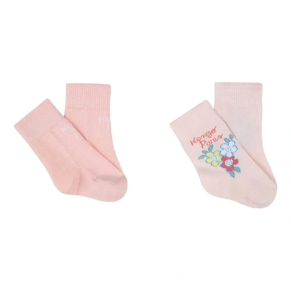 Носки с цветочной вышивкой Носки с цветочной вышивкой