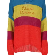 Вязаное изделие в полоску