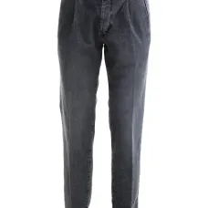 Джинсы со складками Джинсы со складками