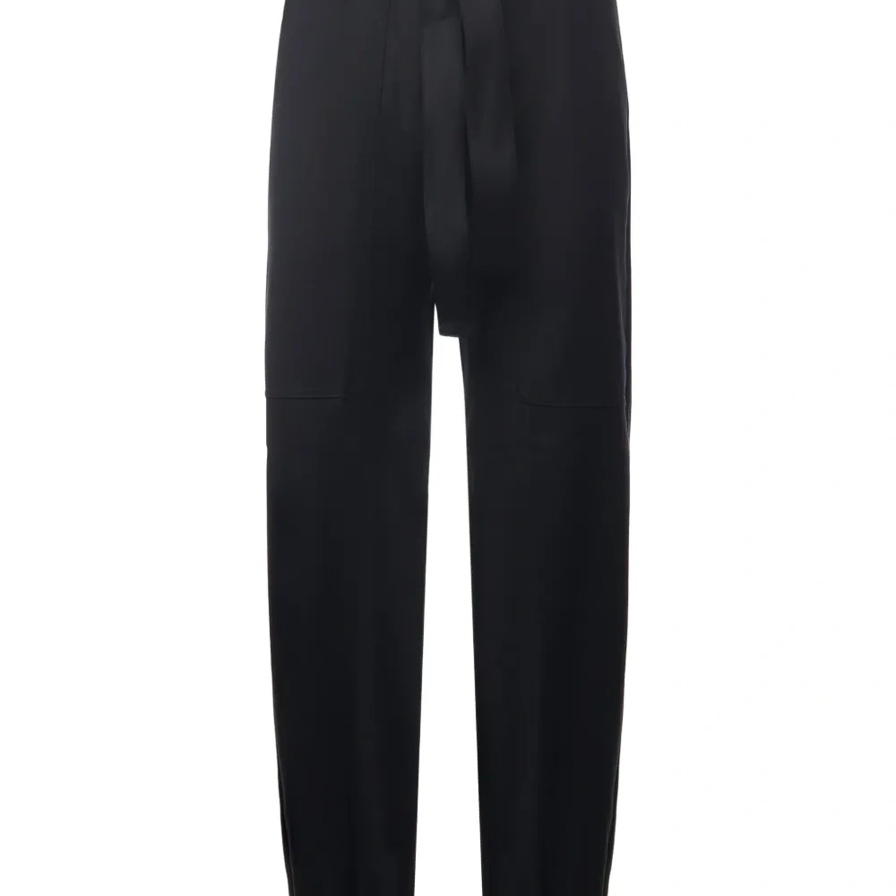 Брюки с поясом