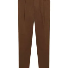 Брюки с пятью карманами из ткани с эффектом «молескин»