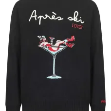 Свитер с графическим принтом