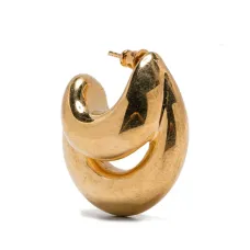 Скульптурные серьги-кольца