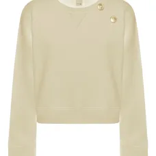 Хлопковый свитер с круглым вырезом Хлопковый свитер с круглым вырезом