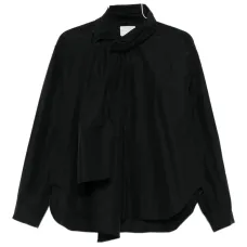 Блузка с галстуком-бантом Блузка с галстуком-бантом