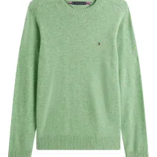 Свитер с круглым вырезом и логотипом Свитер с круглым вырезом и логотипом