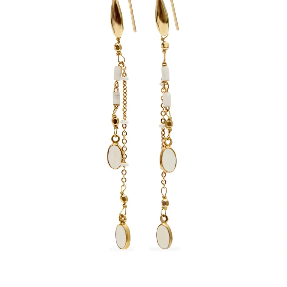 Серьги-подвески Casablanca