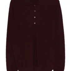 Рубашка поло тонкой вязки