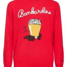 Джемпер с длинными рукавами и круглым вырезом