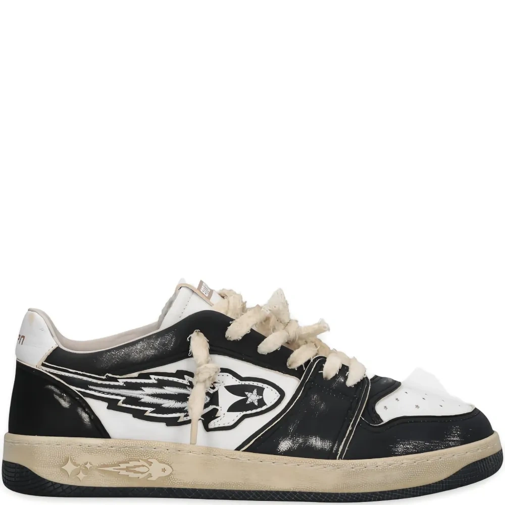 Кеды с низким верхом с графическим изображением "Egg Rocket"