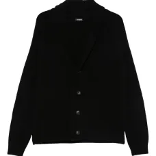 Кардиган с воротником-шалькой