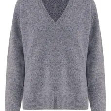 Свитер с V-образным вырезом