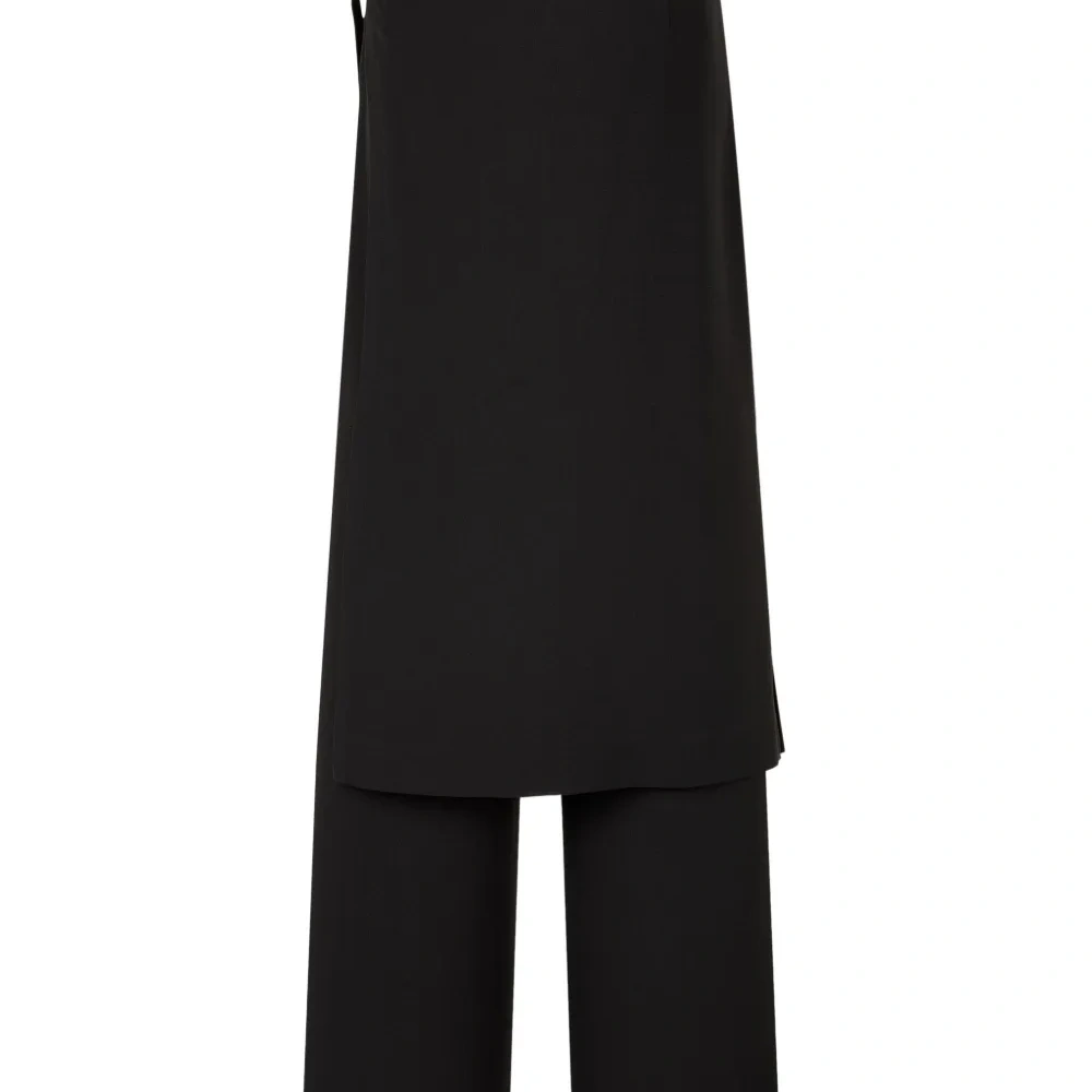 Брюки с запахом