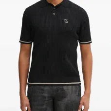 Рубашка поло с вышитым логотипом