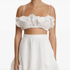 Топ с рюшами Топ с рюшами