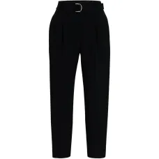 Брюки с плиссированными деталями