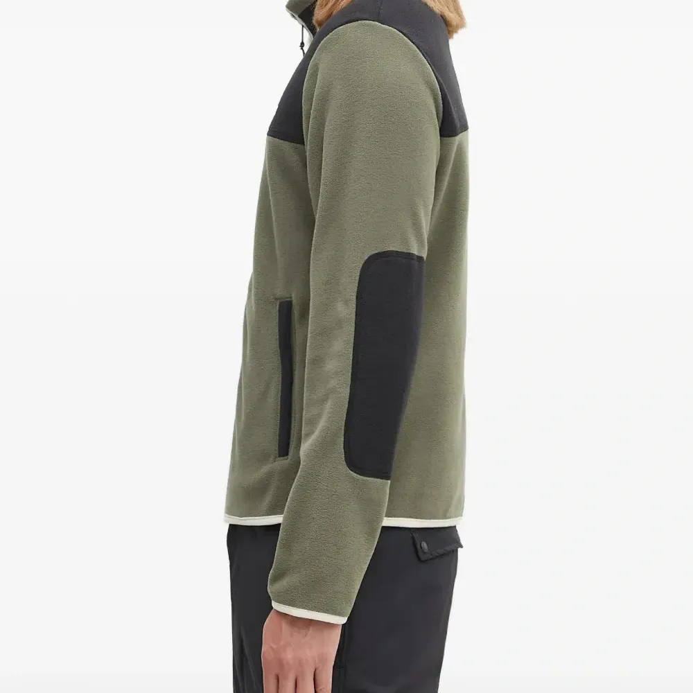 Толстовка на молнии с цветными вставками