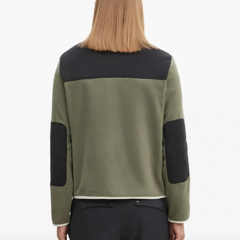 Толстовка на молнии с цветными вставками