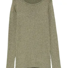 Свитер в рубчик