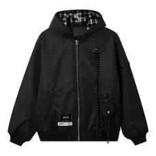 Куртка на молнии с капюшоном