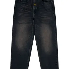 Джинсы с нашивкой-логотипом