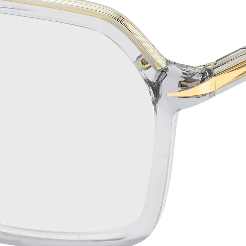 Очки в квадратной оправе