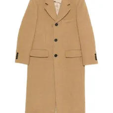 Однобортное пальто