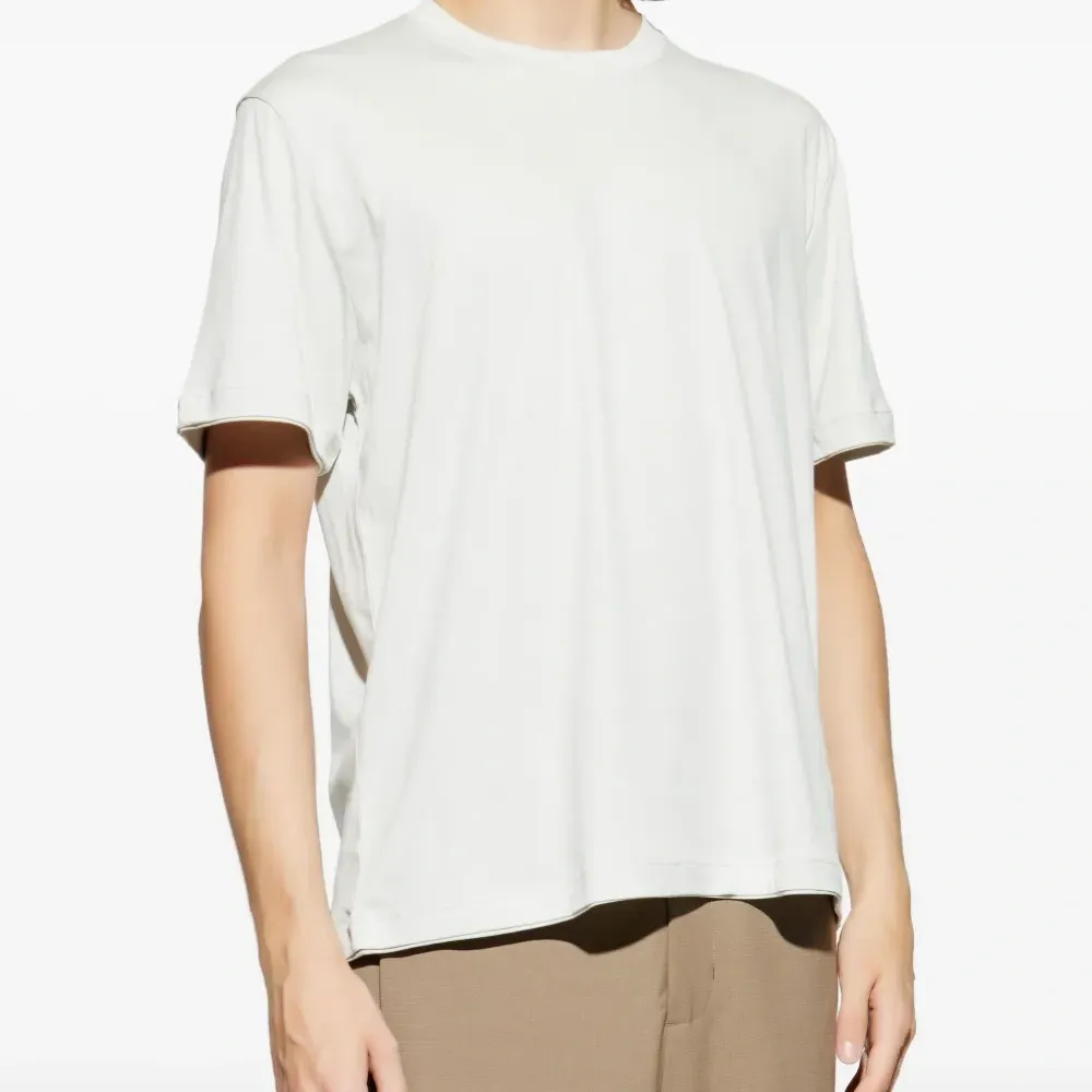 Футболка с круглым вырезом и логотипом MM