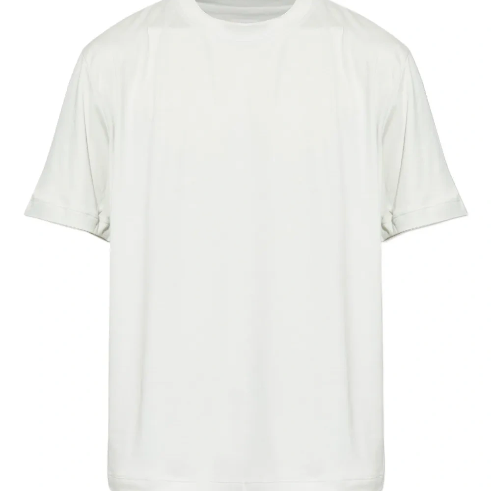 Футболка с круглым вырезом и логотипом MM