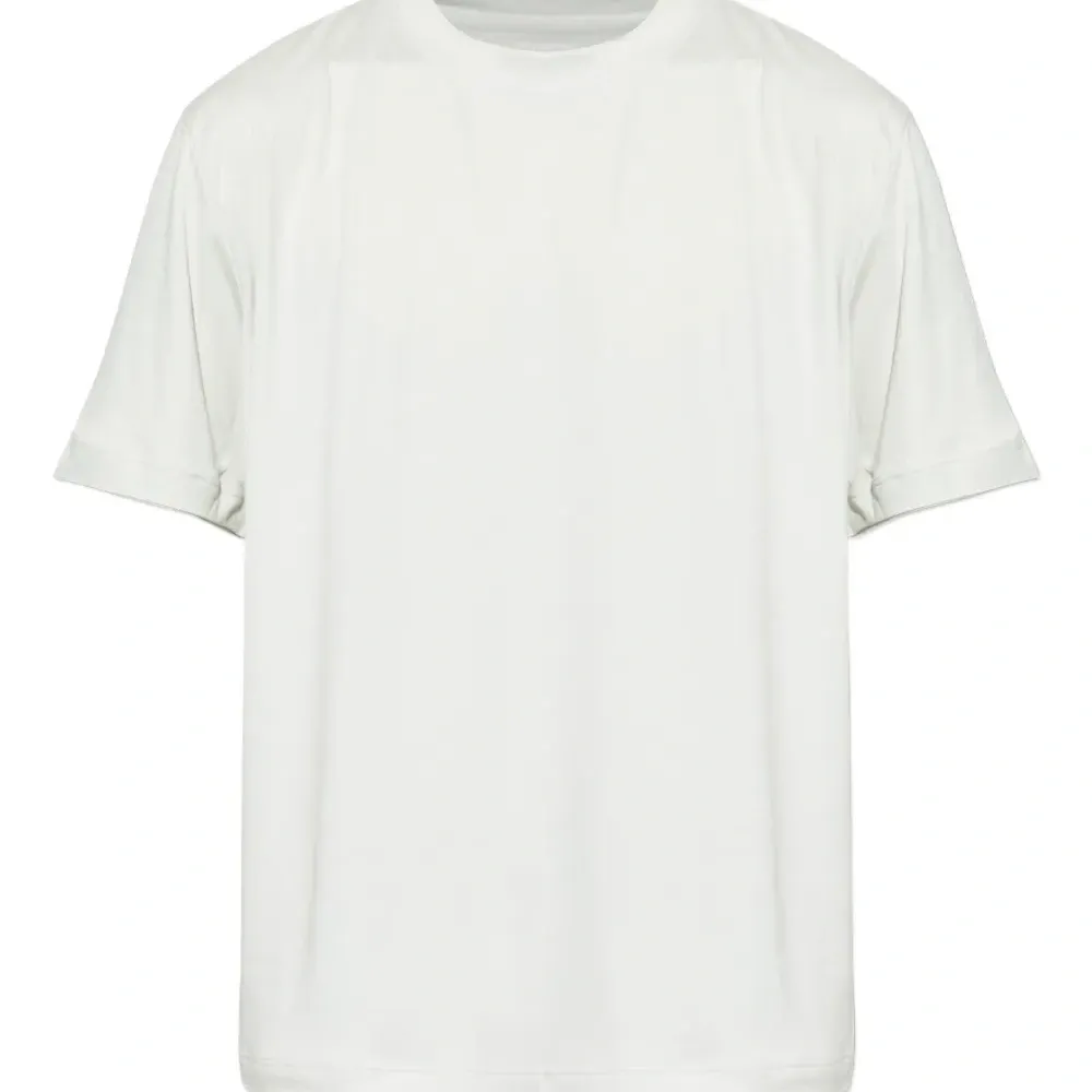 Футболка с круглым вырезом и логотипом MM