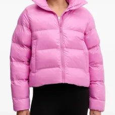 Пуховик цвета нефрита