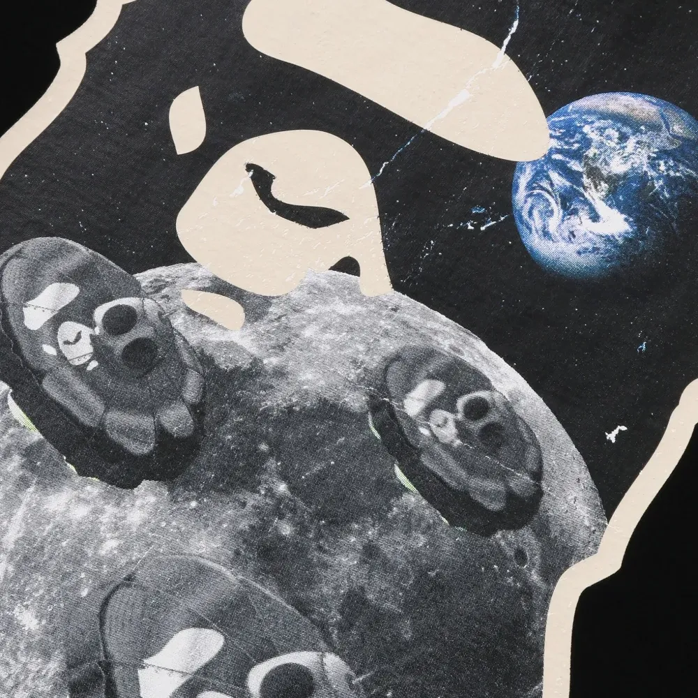 Футболка с длинным рукавом и принтом