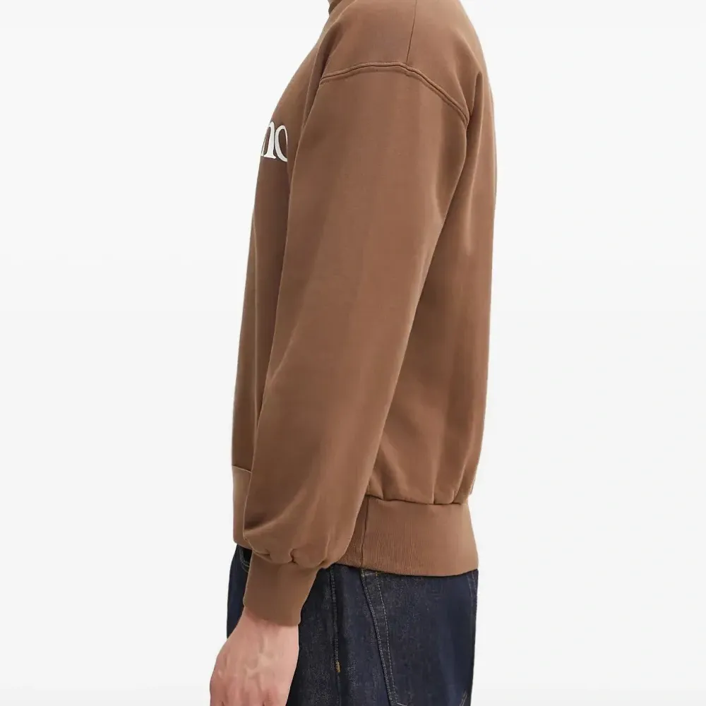 Толстовка с круглым вырезом и логотипом