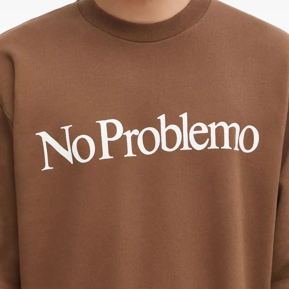 Толстовка с круглым вырезом и логотипом