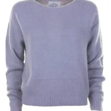 Свитер с круглым вырезом