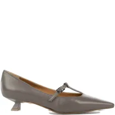 Туфли-лодочки на каблуке с Т-образным ремешком Туфли-лодочки на каблуке с Т-образным ремешком