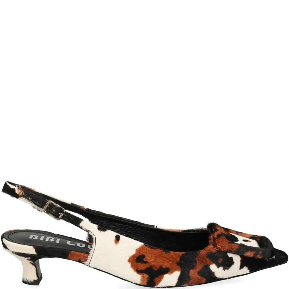 Туфли-слинги с пряжкой