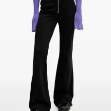 Брюки на молнии