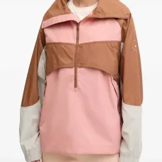 Куртка с длинными рукавами и застежкой на молнию до половины длины